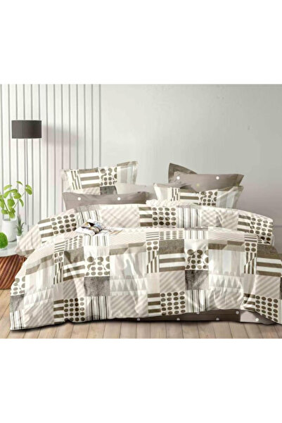 Inovius Fine Cotton Bed Linen, 6 Pieces, Double Bed - GR-418