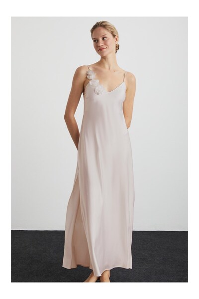 Kom Rose Long Nightgown