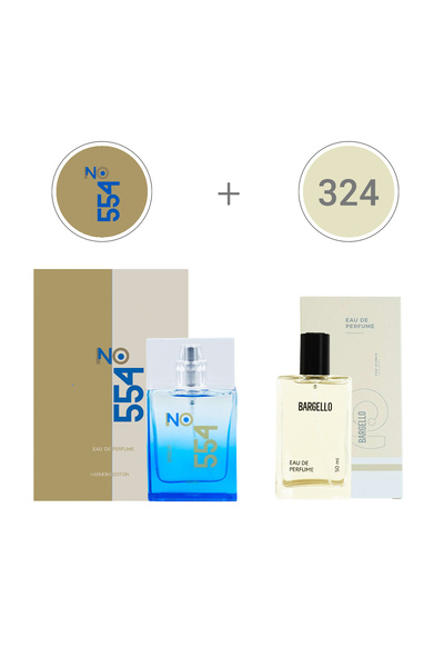 Bargello No.554 Unısex 50 Ml + 324 Kadın 50 Ml Orıental Unisex & Kadın Parfüm...