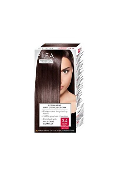 Elea Vopsea de păr profesională 3.4 Castaniu închis