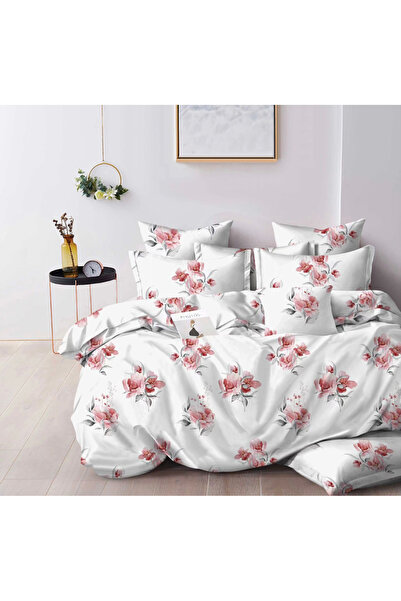 Inovius 6-Piece Fine Cotton Bed Linen for Double Bed - SUZ52