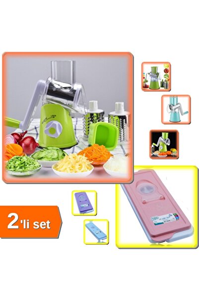 Allians Çevirmeli Rulo Rende ve Kapaklı Buz Kalıbı Seti, Pratik ve Kullanışlı