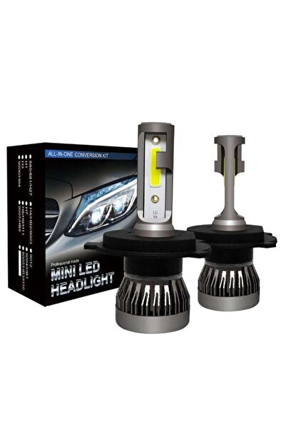 Generic 2-Piece Mini Car LED Headlight Bulb Set