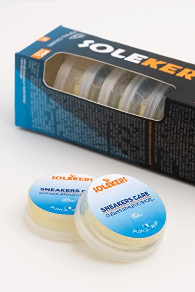 SOLEKERS Set of 10 shoe cleaning wipes, individually wrapped,