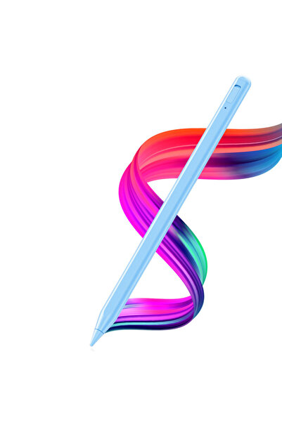 Techsuit Stylus pentru iPad, AC10SH, albastru