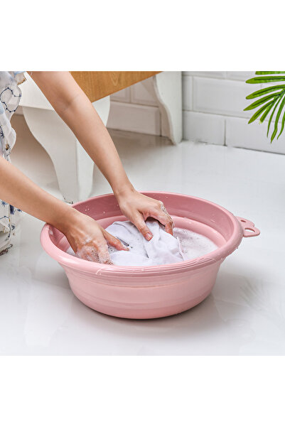 Viyogo Σετ 2 πτυσσόμενων νιπτήρων 6 λίτρων/4 λίτρων για μπάνιο, ταξίδι, μωρό,...