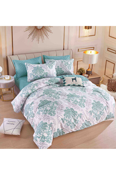 Inovius Lenjerie de Pat cu Elastic, Bumbac Finet 6 Piese - JOJ273