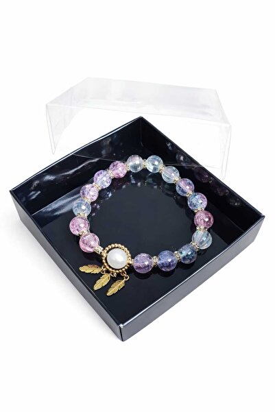 mrc Akrilik Necef uyumlu Taş Kadın Bileklik Gold Altın Gümüş Silber Detaylı H...