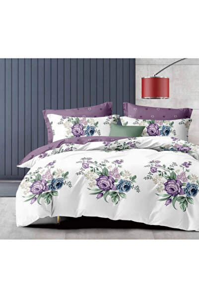 Inovius Fine Cotton Bed Linen, 6 Pieces, Double Bed - Gr-367