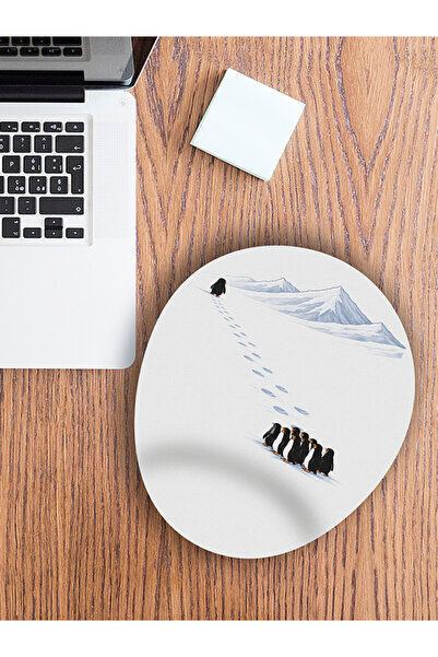 Ormira Konsept Nihilist Penguen Baskılı Mouse Pad
