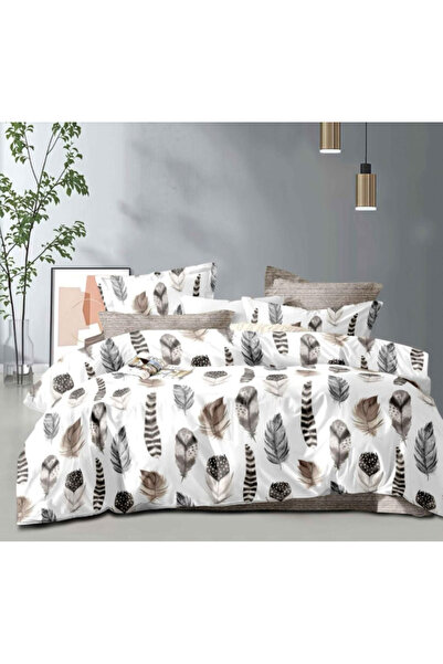 Inovius Fine Cotton Bed Linen, 6 Pieces, Double Bed - GR-477