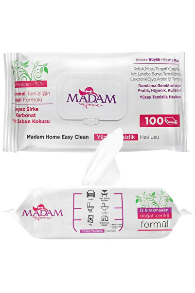 Micostore Wet wipes with baking soda and vinegar, 100 pcs / set, multi-surface