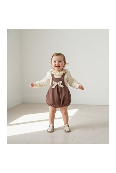 DIDuStore Kiz 3-6-9 Months Bella Lace Romper