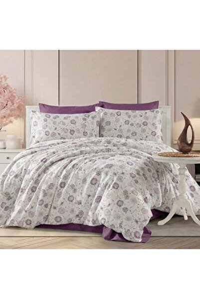 Pucioasa Set lenjerie pat dublu cu husa pilota 220x240, cearsaf 240x270cm, bu...