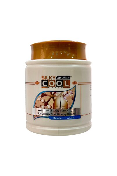 Silky Cool Extra كريم ترطيب الشعر بالزيت الساخن سيلكي كول - كيراتين