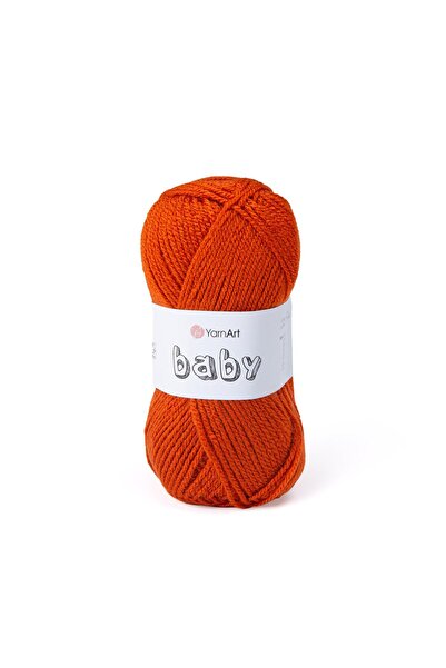 Yarnart Baby - Baby Hand Knitting Yarn Orange-847