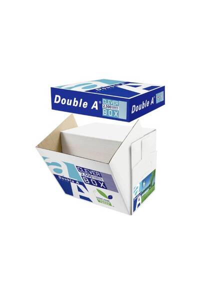 DOUBLE A Clever Box A4 Paper – Carton Of 2500 Sheets