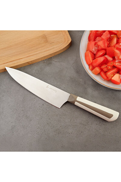 Aryıldız Plurex Big Şef Bıçağı 21 cm Koyu Bej