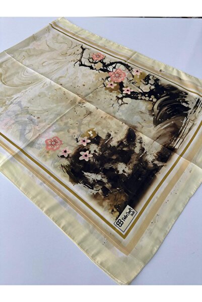 POLO CRAFT Şal din bumbac moale Seria Galbenă FZY0711