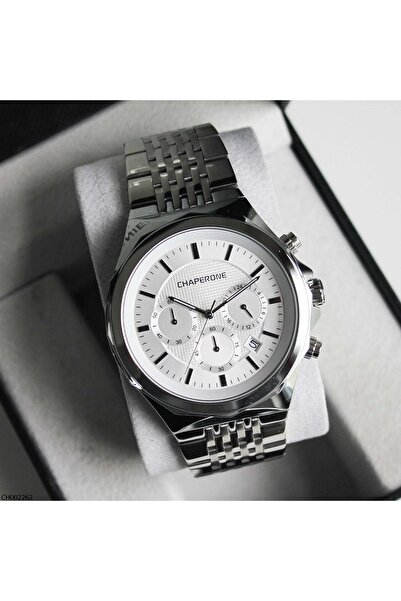 Chaperone Ch002262 Men's Wristwatch with Steel Strap