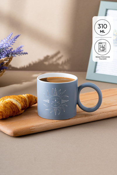 Emsan Güneş Mavi Kupa 310 ml