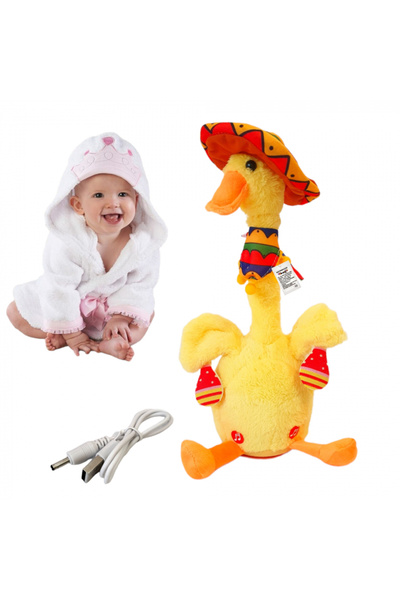OEM Interactive Dancing Duck, sings and repeats everything you say, with battery