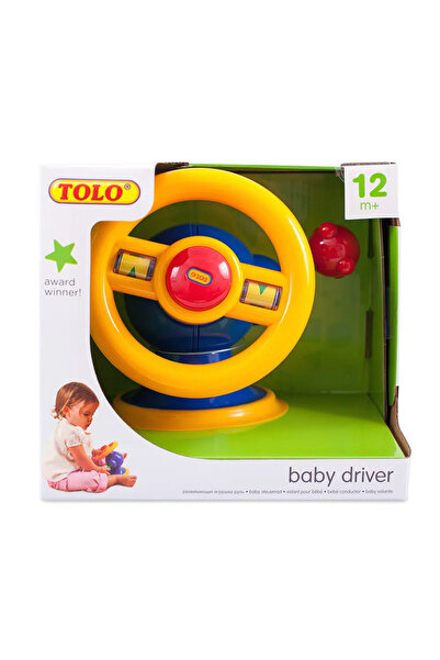 D-Toys Jucaria Volan de jucărie cu ventuză – chițăie atunci când este rotit, ...