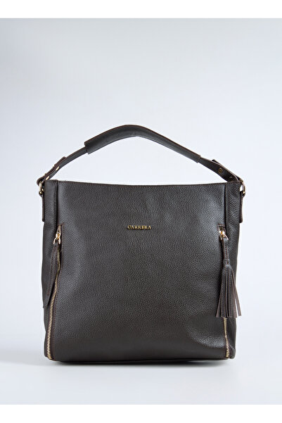 Carrera Kahve Kadın Omuz Çantası Carbyn07 Flt