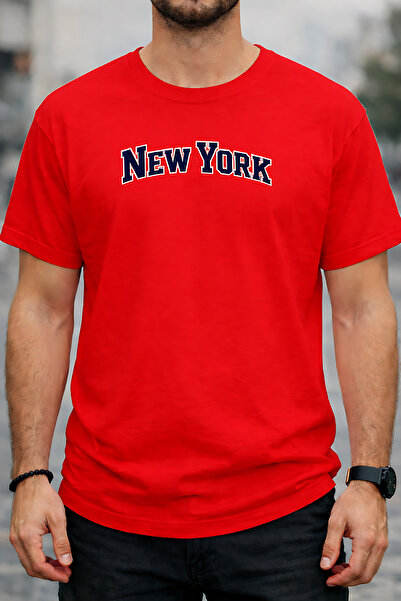 ArtYus New York Printed Cotton Relaxed Fit Round Neck Unisex T-Shirt