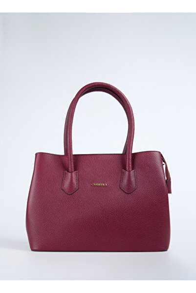 Carrera Bordo Kadın Omuz Çantası Carbyn05 Flt