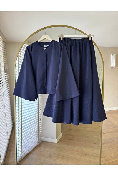 Bahar Altundemir Women's Princess Model Skirt Blouse Set