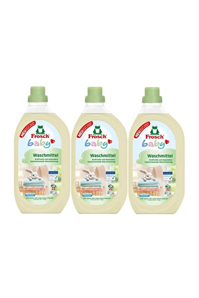 Frosch Bebek Sıvı Çamaşır Deterjanı 22 Yıkama 1500 Ml x 3 Adet