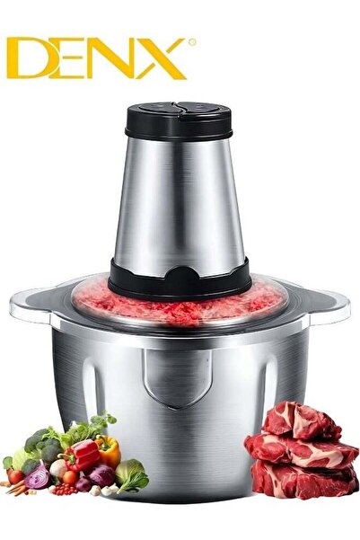 Dinex Electric meat grinder, food processor blender with 3-liter stainless st...