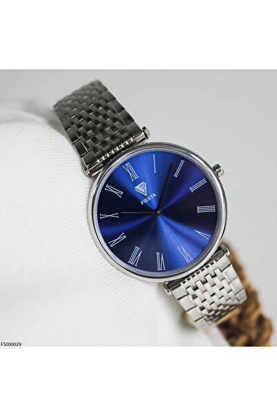Fiesta ساعة يد رجالية بحزام فولاذي FS000029