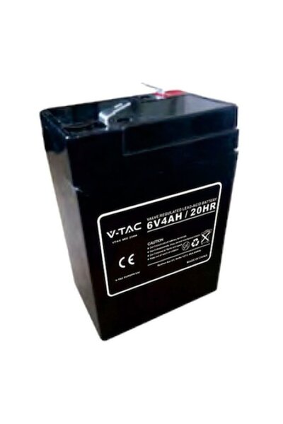 V-TAC Baterie cu gel de plumb 6V 4Ah
