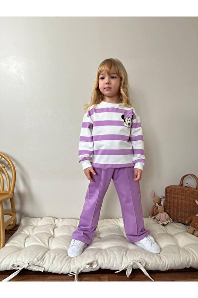 öykümgaleria Set de sezon pentru fete, cu pantaloni evazați spanioli și bluză