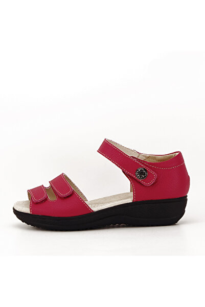 SOFILINE Red genuine leather sandals Agata 127