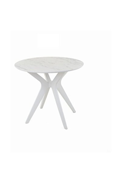 VENITIVO VINDEM CELOR INTELIGENTI Round dining table, MDF top 90 cm, composit...