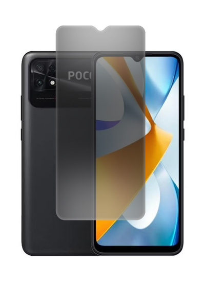 Phonextra Poco C40 Matte Privacy Ghost Nano Screen Protector Flexible Unbreak...