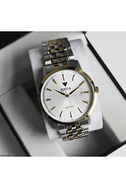 Fiesta Fs601256 Men's Wristwatch with Steel Strap