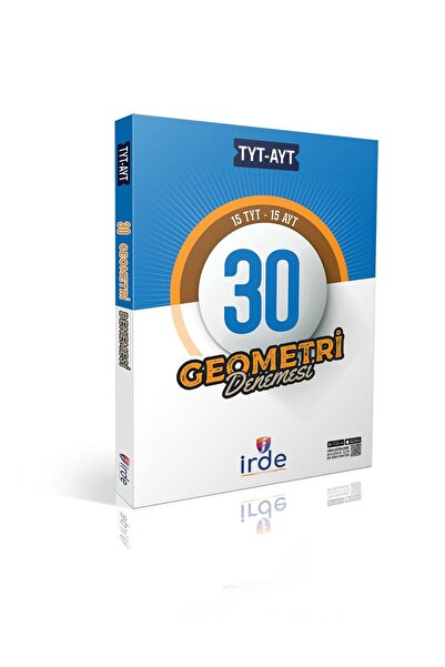 İRDE YAYINLARI İrde TYT - AYT Geometri 30 Denemesi