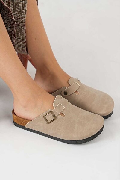 DAD WOLF Papuci Boston Birken Sabo cu talpă din plută