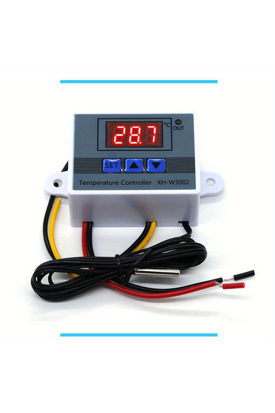 Kanonik Education ترموستات رقمي Xh-w3002 جهاز التحكم في درجة الحرارة مع شاشة ...