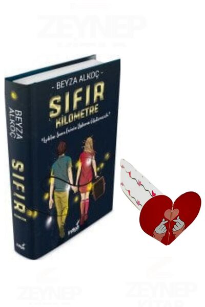 İndigo Kitap Sıfır Kilometre(CİLTLİ)Özel Tasarım Kalp Ayraç Hediyeli