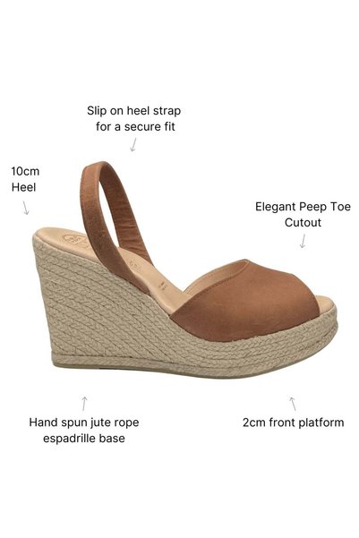 Shoeq Roxy Espadrille Wedge