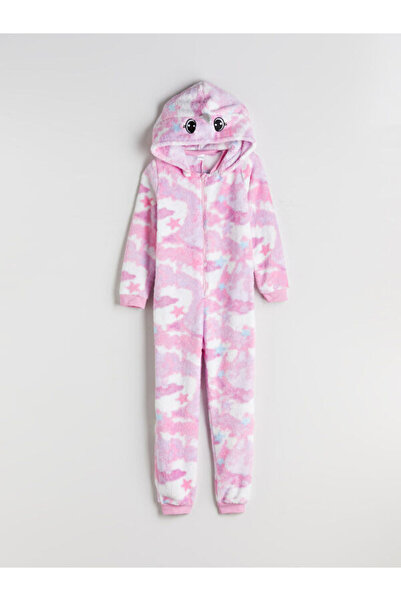 LC Waikiki UZG STORE'dan Stil Sahiplerine Kapüşonlu Pelüş Kız Çocuk Uyku Tulumu