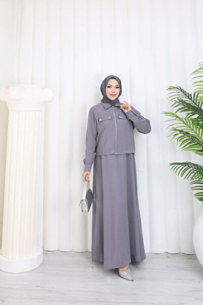 ankanoor Set rochie-jachetă din Tencel ANKA264065