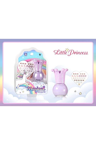 trendyhome Set Manichiura Little Princess cu Oja si Abtibilduri, 2105Q