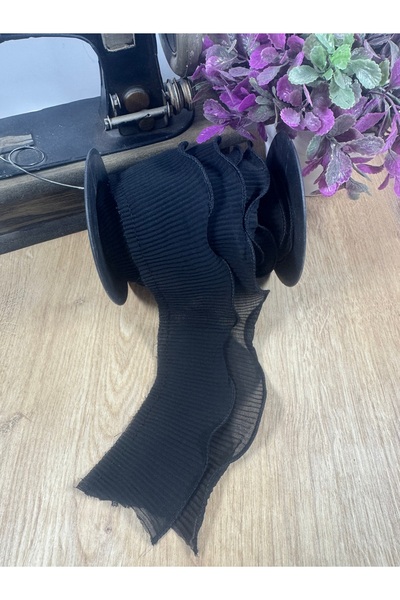 jasmina store λωρίδα σιφόν με βολάν και πιέτες