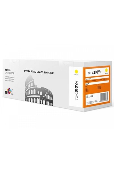 TB Print Toner Cartridge for OKI, TB Print, Yellow